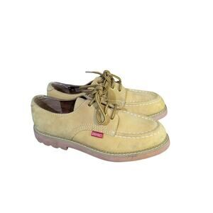 Vintage 90s Esprit Tan Leather Shoes Size 7.5